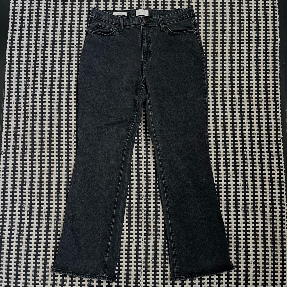 Universal Thread Women's High-Rise Bootcut Black Denim Jeans Size 12/31R